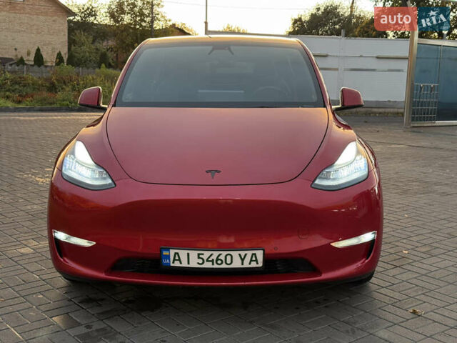 Красный Тесла Model Y, объемом двигателя 0 л и пробегом 60 тыс. км за 25000 $, фото 7 на Automoto.ua