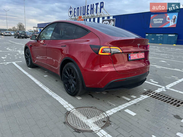Красный Тесла Model Y, объемом двигателя 0 л и пробегом 82 тыс. км за 23900 $, фото 6 на Automoto.ua