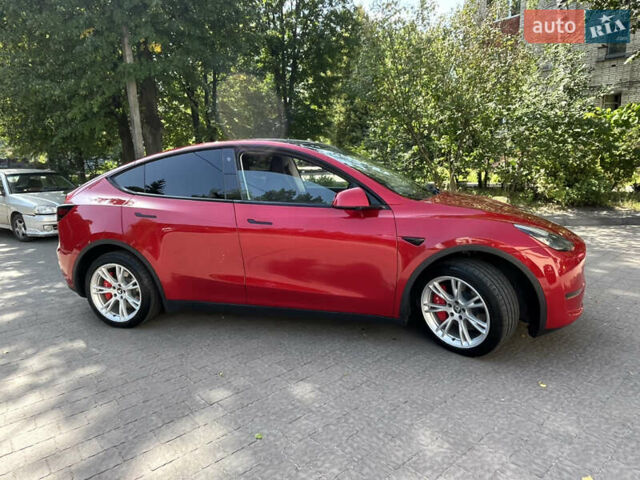 Красный Тесла Model Y, объемом двигателя 0 л и пробегом 127 тыс. км за 22499 $, фото 8 на Automoto.ua