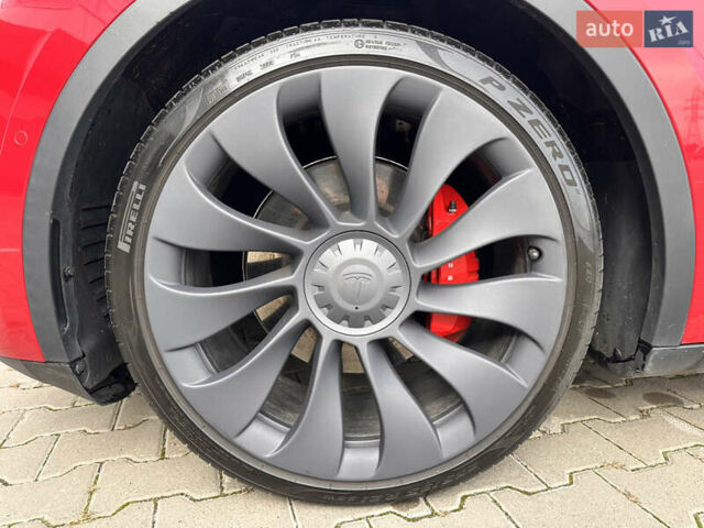 Тесла Model Y 2021 в Киеве на Automoto.ua Красный Тесла Model Y, объемом двигателя 0 л и пробегом 83 тыс. км за 24900 $, фото 14 на Automoto.ua