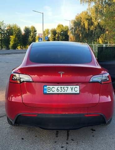 Красный Тесла Model Y, объемом двигателя 0 л и пробегом 72 тыс. км за 23000 $, фото 9 на Automoto.ua
