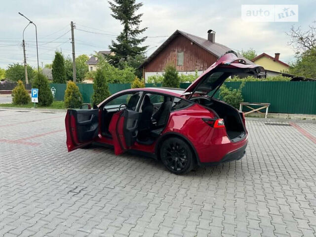 Красный Тесла Model Y, объемом двигателя 0 л и пробегом 38 тыс. км за 33200 $, фото 10 на Automoto.ua