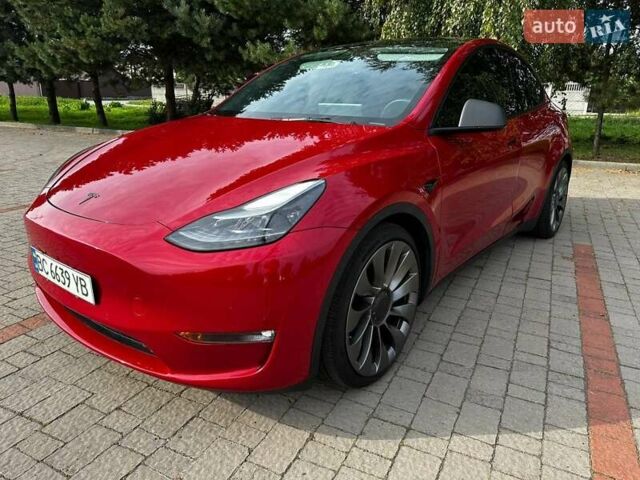 Красный Тесла Model Y, объемом двигателя 0 л и пробегом 191 тыс. км за 21700 $, фото 18 на Automoto.ua