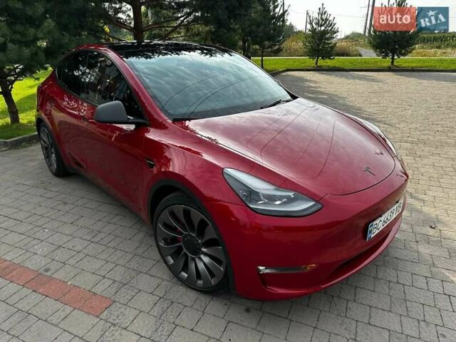 Красный Тесла Model Y, объемом двигателя 0 л и пробегом 191 тыс. км за 21700 $, фото 16 на Automoto.ua