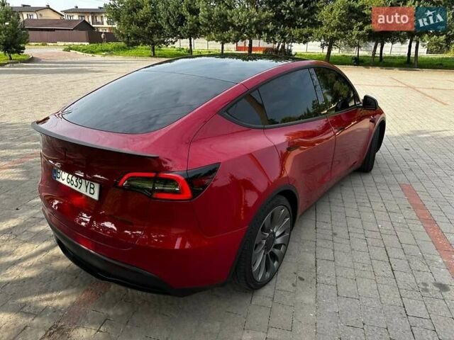 Красный Тесла Model Y, объемом двигателя 0 л и пробегом 191 тыс. км за 21700 $, фото 8 на Automoto.ua