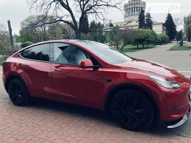 Червоний Тесла Model Y, об'ємом двигуна 0 л та пробігом 73 тис. км за 32500 $, фото 18 на Automoto.ua