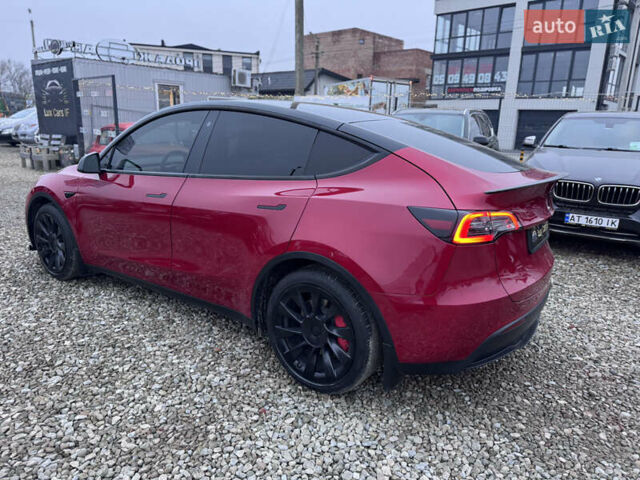 Красный Тесла Model Y, объемом двигателя 0 л и пробегом 85 тыс. км за 23500 $, фото 6 на Automoto.ua