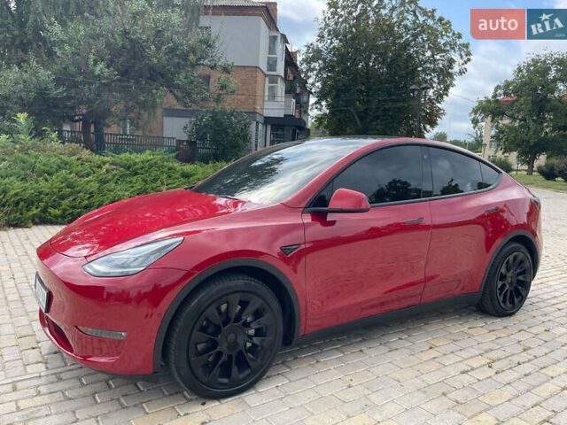 Красный Тесла Model Y, объемом двигателя 0 л и пробегом 78 тыс. км за 23999 $, фото 2 на Automoto.ua