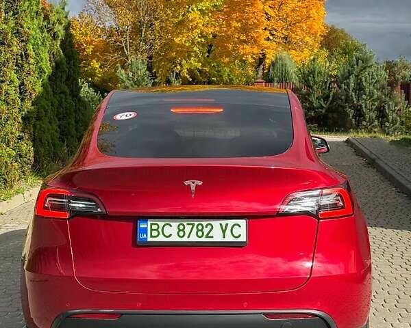 Тесла Model Y 2021 в Львове на Automoto.ua Красный Тесла Model Y, объемом двигателя 0 л и пробегом 41 тыс. км за 23900 $, фото 6 на Automoto.ua
