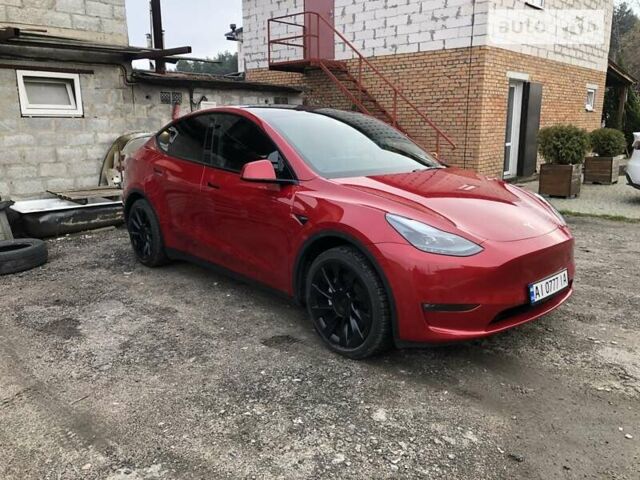 Червоний Тесла Model Y, об'ємом двигуна 0 л та пробігом 35 тис. км за 35000 $, фото 11 на Automoto.ua