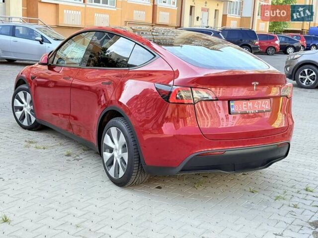Червоний Тесла Model Y, об'ємом двигуна 0 л та пробігом 62 тис. км за 24300 $, фото 5 на Automoto.ua
