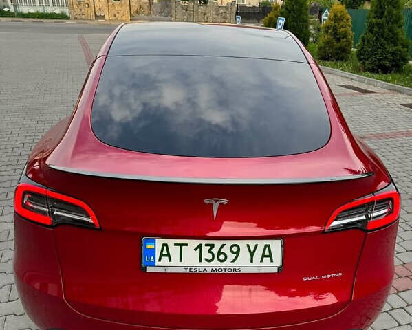 Красный Тесла Model Y, объемом двигателя 0 л и пробегом 38 тыс. км за 28999 $, фото 7 на Automoto.ua
