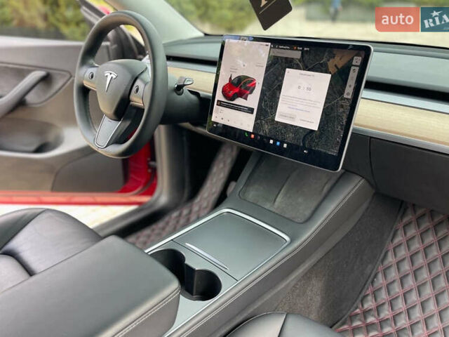 Красный Тесла Model Y, объемом двигателя 0 л и пробегом 78 тыс. км за 23999 $, фото 6 на Automoto.ua