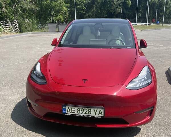 Красный Тесла Model Y, объемом двигателя 0 л и пробегом 81 тыс. км за 27500 $, фото 19 на Automoto.ua