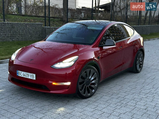 Красный Тесла Model Y, объемом двигателя 0 л и пробегом 191 тыс. км за 21600 $, фото 3 на Automoto.ua