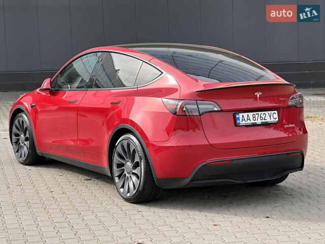 Тесла Model Y 2021 в Киеве на Automoto.ua Красный Тесла Model Y, объемом двигателя 0 л и пробегом 83 тыс. км за 24900 $, фото 7 на Automoto.ua