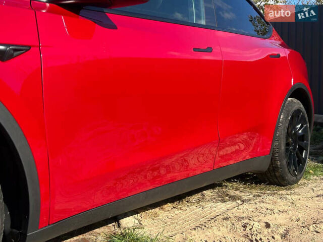 Красный Тесла Model Y, объемом двигателя 0 л и пробегом 44 тыс. км за 24400 $, фото 31 на Automoto.ua