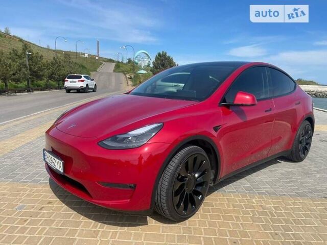 Червоний Тесла Model Y, об'ємом двигуна 0 л та пробігом 9 тис. км за 45700 $, фото 22 на Automoto.ua