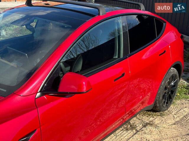 Красный Тесла Model Y, объемом двигателя 0 л и пробегом 44 тыс. км за 24400 $, фото 32 на Automoto.ua