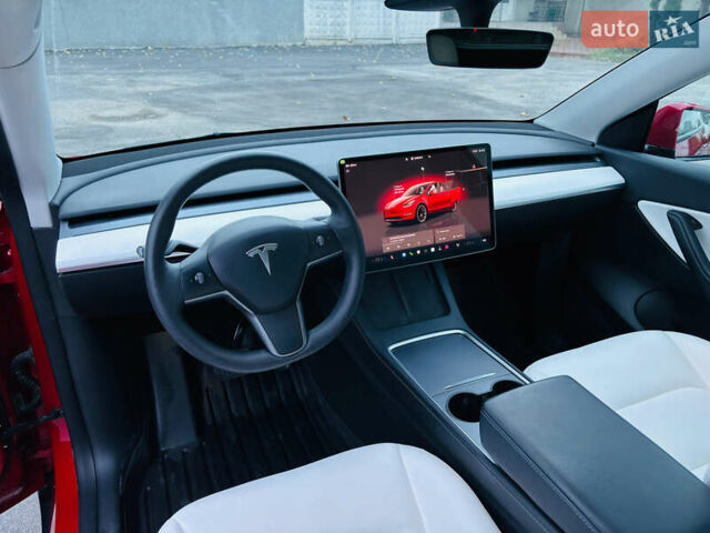 Красный Тесла Model Y, объемом двигателя 0 л и пробегом 78 тыс. км за 24000 $, фото 14 на Automoto.ua