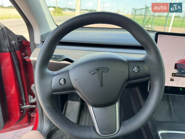 Красный Тесла Model Y, объемом двигателя 0 л и пробегом 71 тыс. км за 23500 $, фото 23 на Automoto.ua