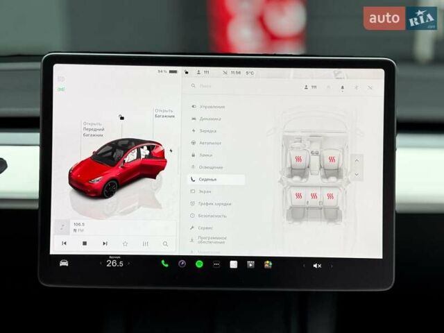 Червоний Тесла Model Y, об'ємом двигуна 0 л та пробігом 25 тис. км за 30999 $, фото 19 на Automoto.ua