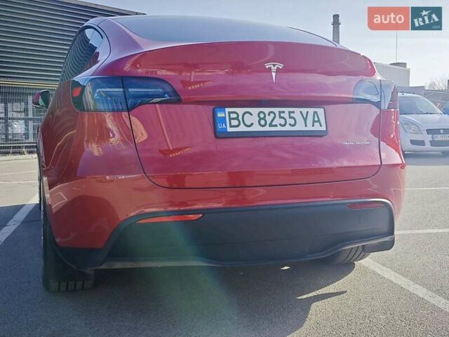 Красный Тесла Model Y, объемом двигателя 0 л и пробегом 54 тыс. км за 27800 $, фото 8 на Automoto.ua
