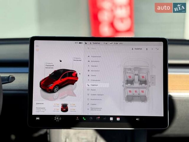 Красный Тесла Model Y, объемом двигателя 0 л и пробегом 55 тыс. км за 34999 $, фото 18 на Automoto.ua
