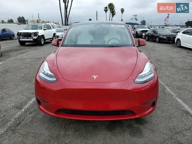 Красный Тесла Model Y, объемом двигателя 0 л и пробегом 75 тыс. км за 26500 $, фото 2 на Automoto.ua
