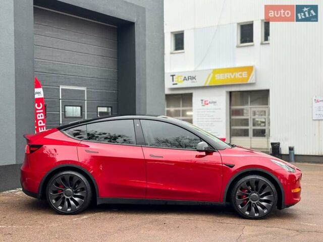 Червоний Тесла Model Y, об'ємом двигуна 0 л та пробігом 25 тис. км за 30999 $, фото 10 на Automoto.ua