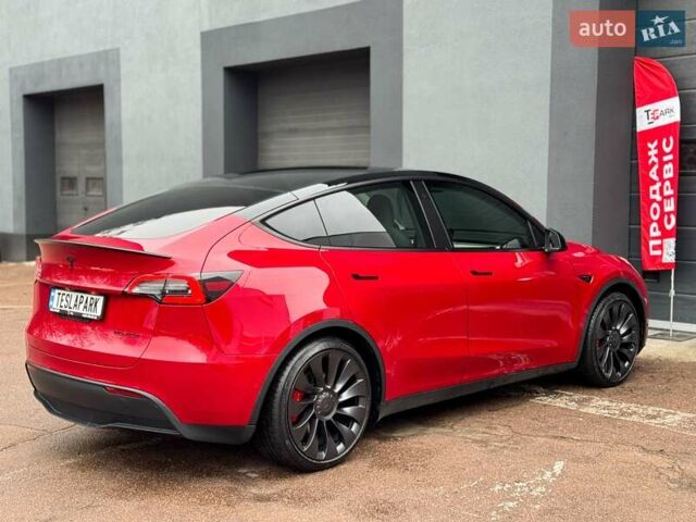 Червоний Тесла Model Y, об'ємом двигуна 0 л та пробігом 25 тис. км за 30999 $, фото 9 на Automoto.ua