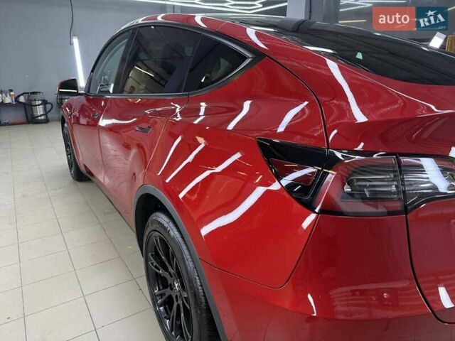 Красный Тесла Model Y, объемом двигателя 0 л и пробегом 37 тыс. км за 31999 $, фото 13 на Automoto.ua