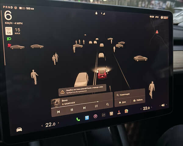 Красный Тесла Model Y, объемом двигателя 0 л и пробегом 102 тыс. км за 26500 $, фото 2 на Automoto.ua