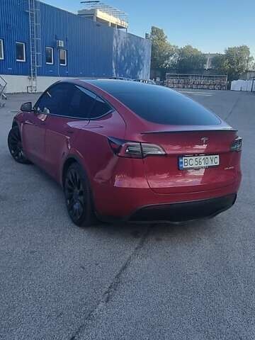 Красный Тесла Model Y, объемом двигателя 0 л и пробегом 107 тыс. км за 26000 $, фото 11 на Automoto.ua