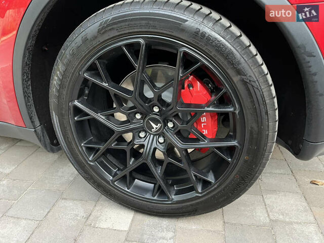 Тесла Model Y 2022 у Броварах на Automoto.ua Червоний Тесла Model Y, об'ємом двигуна 0 л та пробігом 65 тис. км за 32000 $, фото 17 на Automoto.ua