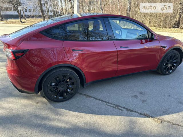 Красный Тесла Model Y, объемом двигателя 0 л и пробегом 40 тыс. км за 35500 $, фото 13 на Automoto.ua