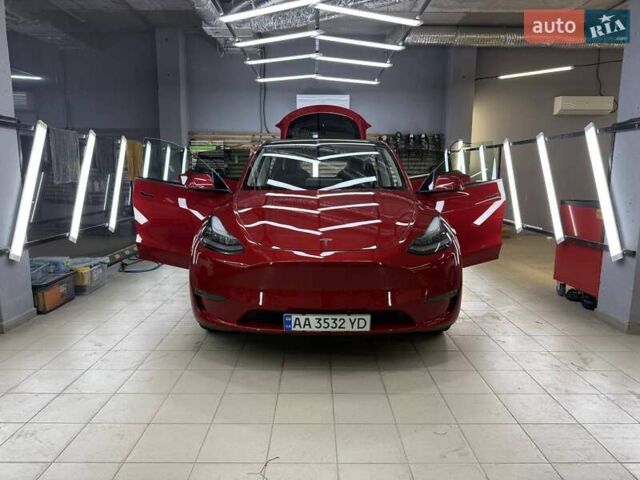 Красный Тесла Model Y, объемом двигателя 0 л и пробегом 37 тыс. км за 31999 $, фото 19 на Automoto.ua