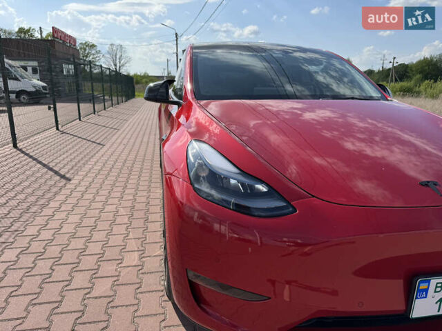 Красный Тесла Model Y, объемом двигателя 0 л и пробегом 71 тыс. км за 23500 $, фото 14 на Automoto.ua