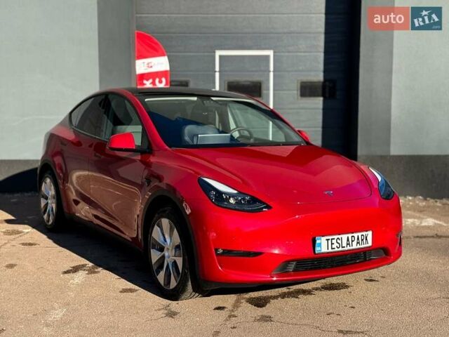 Красный Тесла Model Y, объемом двигателя 0 л и пробегом 55 тыс. км за 34999 $, фото 11 на Automoto.ua