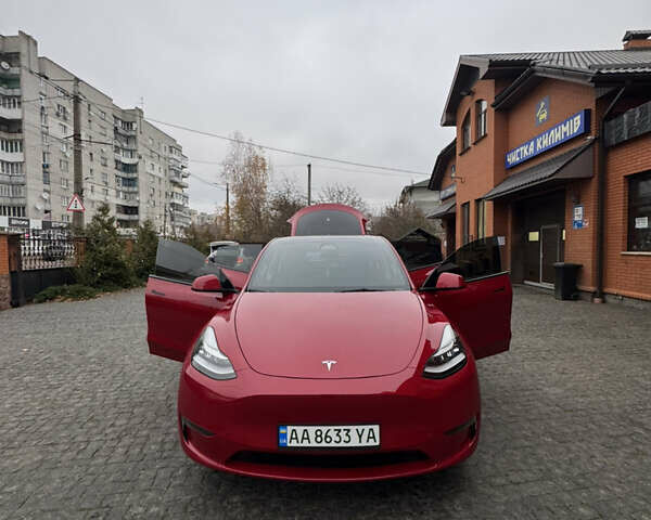 Красный Тесла Model Y, объемом двигателя 0 л и пробегом 102 тыс. км за 26500 $, фото 8 на Automoto.ua