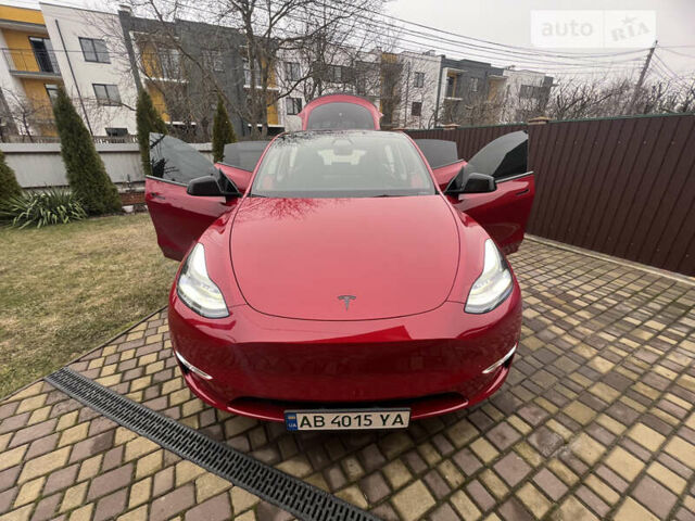 Червоний Тесла Model Y, об'ємом двигуна 0 л та пробігом 17 тис. км за 39900 $, фото 13 на Automoto.ua