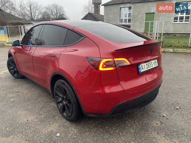 Красный Тесла Model Y, объемом двигателя 0 л и пробегом 70 тыс. км за 27300 $, фото 10 на Automoto.ua