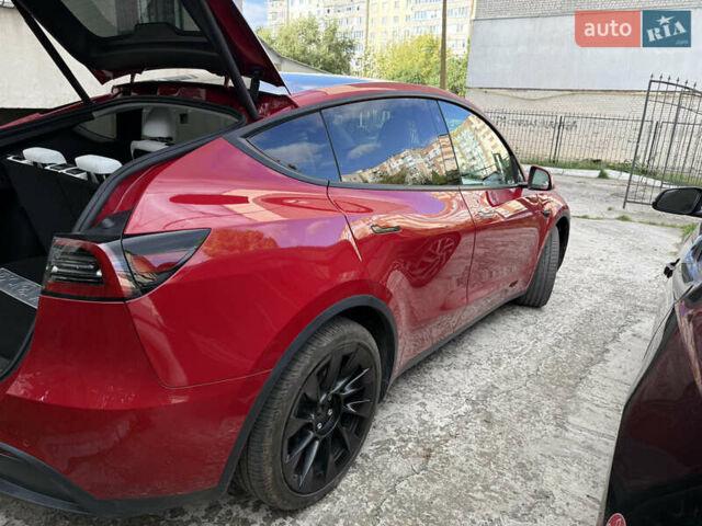 Красный Тесла Model Y, объемом двигателя 0 л и пробегом 25 тыс. км за 24900 $, фото 5 на Automoto.ua