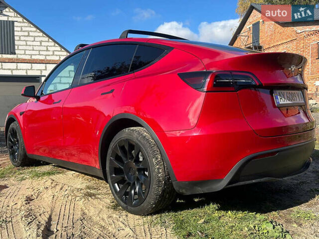Красный Тесла Model Y, объемом двигателя 0 л и пробегом 44 тыс. км за 24400 $, фото 33 на Automoto.ua