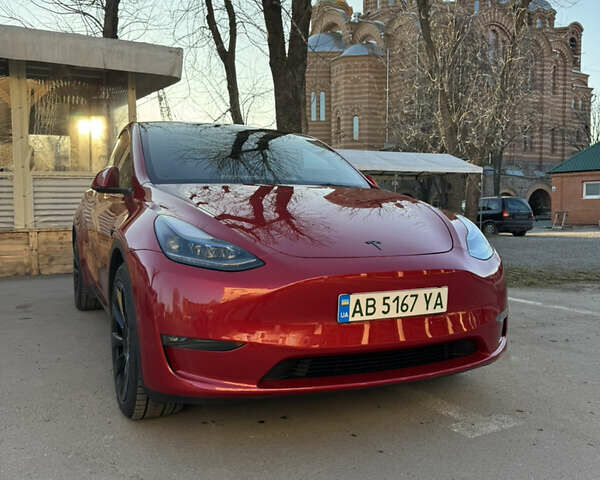 Червоний Тесла Model Y, об'ємом двигуна 0 л та пробігом 37 тис. км за 28500 $, фото 9 на Automoto.ua