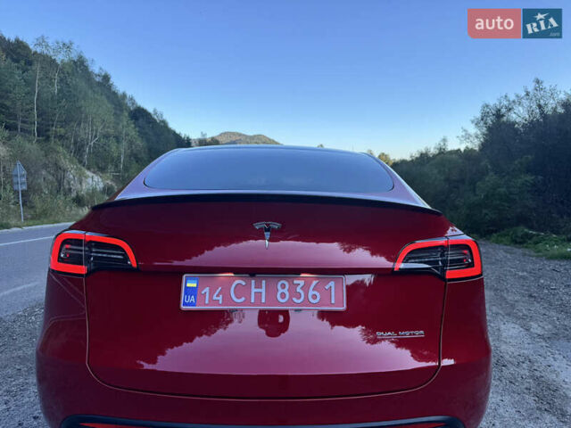 Красный Тесла Model Y, объемом двигателя 0 л и пробегом 40 тыс. км за 29999 $, фото 22 на Automoto.ua