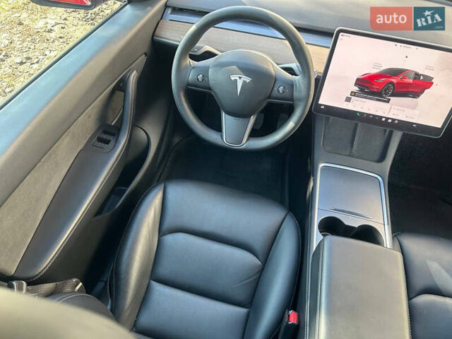 Красный Тесла Model Y, объемом двигателя 0 л и пробегом 44 тыс. км за 24400 $, фото 19 на Automoto.ua
