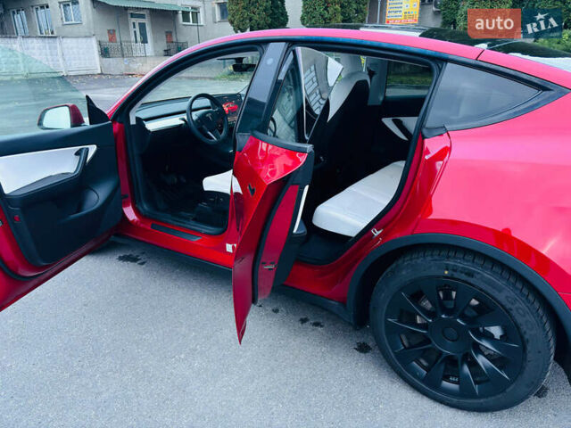 Красный Тесла Model Y, объемом двигателя 0 л и пробегом 78 тыс. км за 24000 $, фото 13 на Automoto.ua