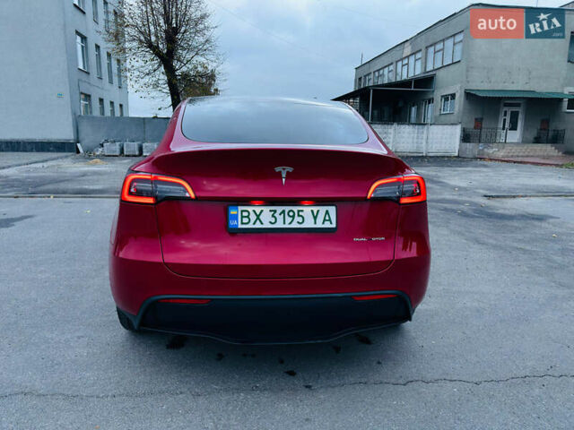 Красный Тесла Model Y, объемом двигателя 0 л и пробегом 78 тыс. км за 24000 $, фото 8 на Automoto.ua