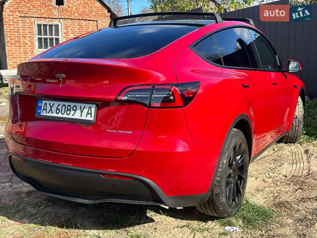Красный Тесла Model Y, объемом двигателя 0 л и пробегом 44 тыс. км за 24400 $, фото 36 на Automoto.ua